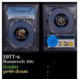 1977-s Proof Roosevelt Dime 10c pr69 dcam PCGS
