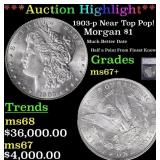 ***Major Highlight*** 1903-p Morgan Dollar Near To