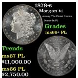 1878-s Morgan Dollar $1 ms66+ PL SEGS
