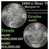 1880-o Morgan Dollar Near Top Pop! $1 ms65+ SEGS