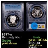 1977-s Proof Kennedy Half Dollar 50c pr69 dcam PCG