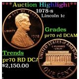 ***Auction Highlight*** 1978-s Proof Lincoln Cent