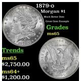 1879-o Morgan Dollar $1 ms65 SEGS