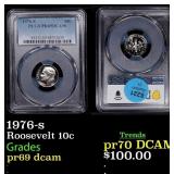 1976-s Proof Roosevelt Dime 10c pr69 dcam PCGS