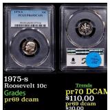 1975-s Proof Roosevelt Dime 10c pr69 dcam PCGS