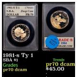 1981-s Ty 1 Proof Susan B. Anthony Dollar $1 ACG