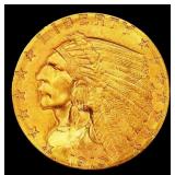 ***Major Highlight*** 1910-p Gold Indian Quarter E