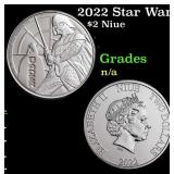 2022 Star Wars Darth Vader 1oz .999 Silver $2 new