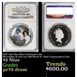NGC 2011 Star Wars Colorized Luke Skywalker & Leia