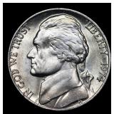 1974-p Jefferson Nickel 5c Grades GEM++ Unc