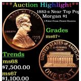 ***Major Highlight*** 1882-s Morgan Dollar Near To