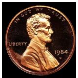 1984-s Proof Lincoln Cent 1c Grades GEM++ Proof De