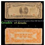 1942 Philippines WWII Japanese Occupation 5 Pesos
