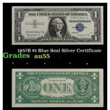 1957B $1 Blue Seal Silver Certificate Grades Choic