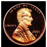 2007-s Proof Lincoln Cent 1c Grades GEM++ Proof De