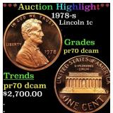 ***Auction Highlight*** 1978-s Proof Lincoln Cent