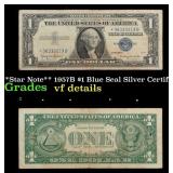 **Star Note** 1957B $1 Blue Seal Silver Certificat