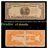 1942 Philippines WWII Japanese Occupation 5 Pesos