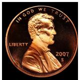 2007-s Proof Lincoln Cent 1c Grades GEM++ Proof De