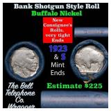 Buffalo Nickel Shotgun Roll in Old Bank Style 