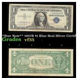 **Star Note** 1957B $1 Blue Seal Silver Certificat