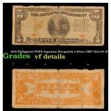 1942 Philippines WWII Japanese Occupation 5 Pesos