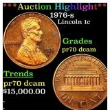 ***Auction Highlight*** 1976-s Proof Lincoln Cent
