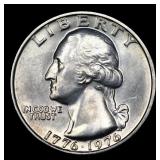 1976-p Washington Quarter 25c Grades GEM Unc