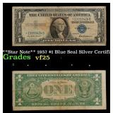 **Star Note** 1957 $1 Blue Seal Silver Certificate