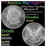 1879-p Morgan Dollar Near Top Pop! $1 ms66+ SEGS