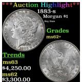 1883-s Morgan Dollar $1 Select Unc USCG