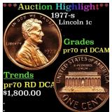 ***Auction Highlight*** 1977-s Proof Lincoln Cent