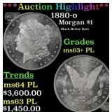1880-o Morgan Dollar $1 ms63+ PL SEGS