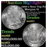1880-o Morgan Dollar Near Top Pop! $1 ms65+ SEGS
