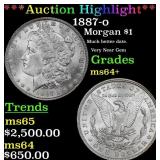 1887-o Morgan Dollar $1 ms64+ SEGS