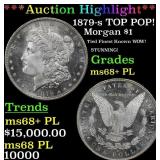1879-s Morgan Dollar TOP POP! $1 ms68+ PL SEGS