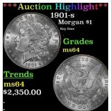 1901-s Morgan Dollar $1 ms64 SEGS