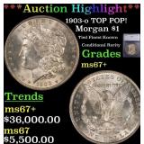 ***Major Highlight*** 1903-o Morgan Dollar TOP POP