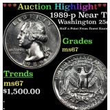 ***Auction Highlight*** 1989-p Washington Quarter