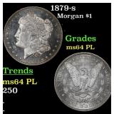 1879-s Morgan Dollar $1 Grades Choice Unc PL