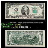 **Star Note** 2003 $2 Green Seal Federal Reserve N