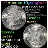 1882-s Morgan Dollar TOP POP! $1 ms68+ SEGS