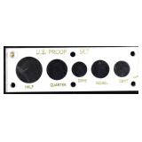 Capital Plastic Holder - 5 Slot US Proof Set Grade