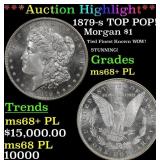 1879-s Morgan Dollar TOP POP! $1 ms68+ PL SEGS