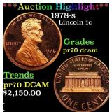 ***Auction Highlight*** 1978-s Proof Lincoln Cent