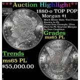 1880-o Morgan Dollar TOP POP! $1 ms65 PL SEGS