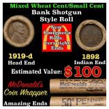 Small Cent Mixed Roll Orig Brandt McDonalds Wrappe