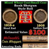 Small Cent Mixed Roll Orig Brandt McDonalds Wrappe