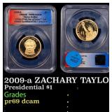 2009-a ZACHARY TAYLOR Proof Presidential Dollar Fi