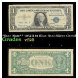 **Star Note** 1957B $1 Blue Seal Silver Certificat